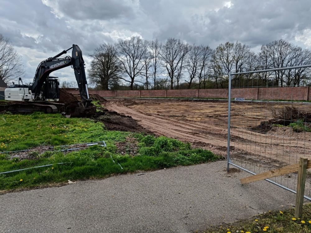 Graafwerken voor GES-gebouw